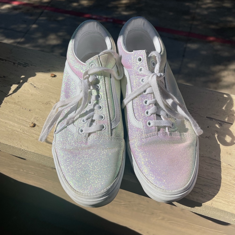 Glitter color changing vans